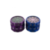 Aluminium Thunder grinder mixed color 62.5mm 4 parts