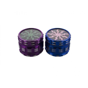 Aluminium Thunder grinder mixed color 62.5mm 4 parts