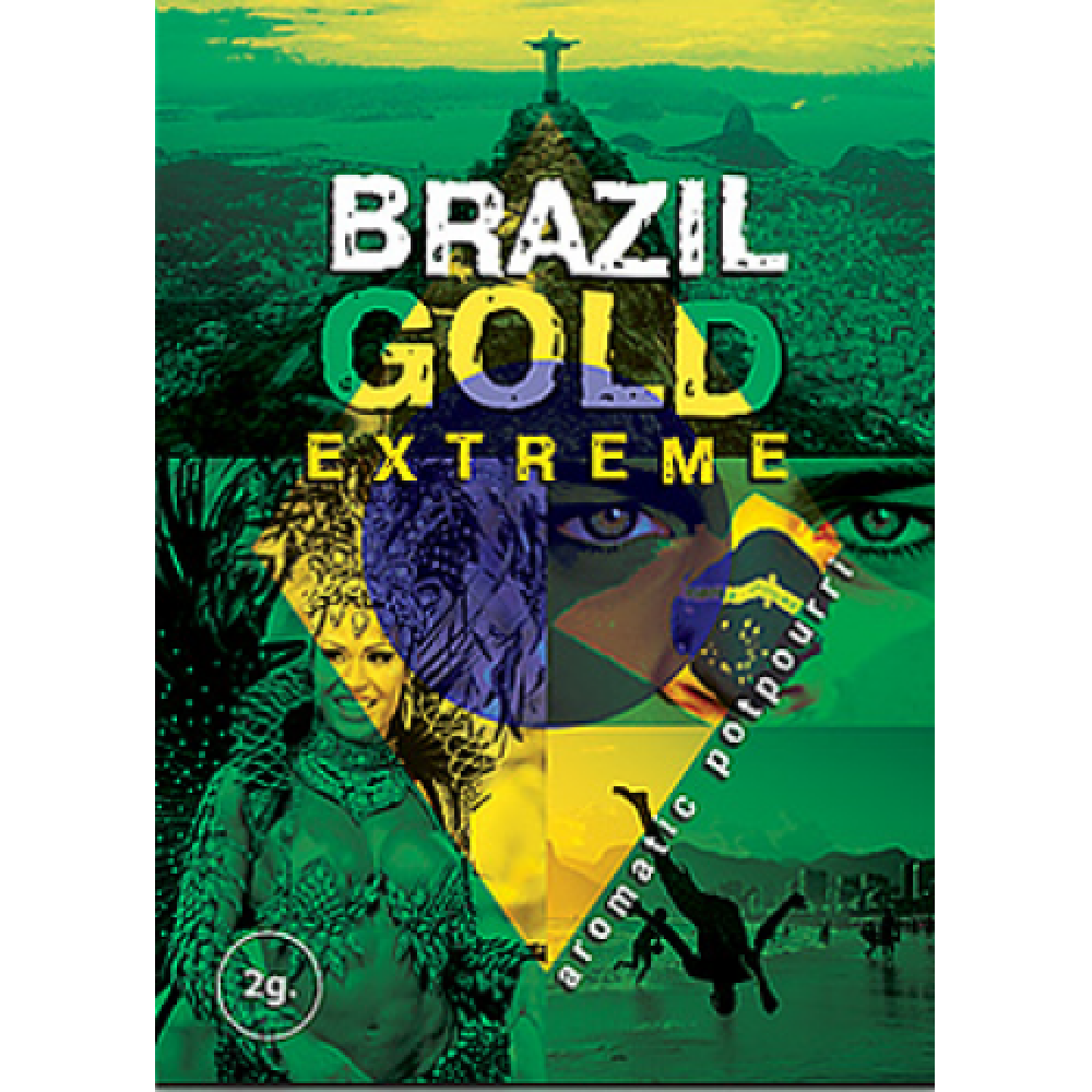 Brazil Gold Extreme Herbal Incense 2g